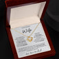 To My Wife-Remind You How Much I Love You-Love Knot Necklace